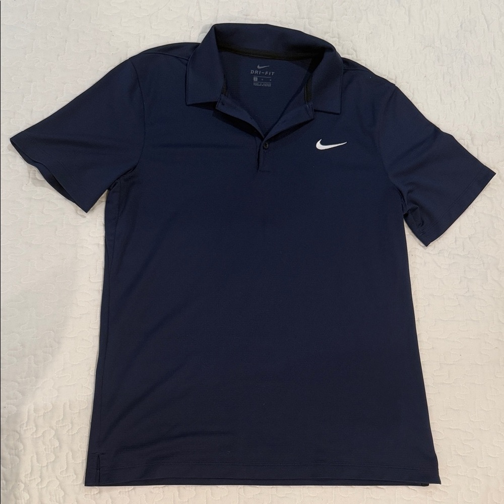 Nike Men's Dark Blue Polo Shirt